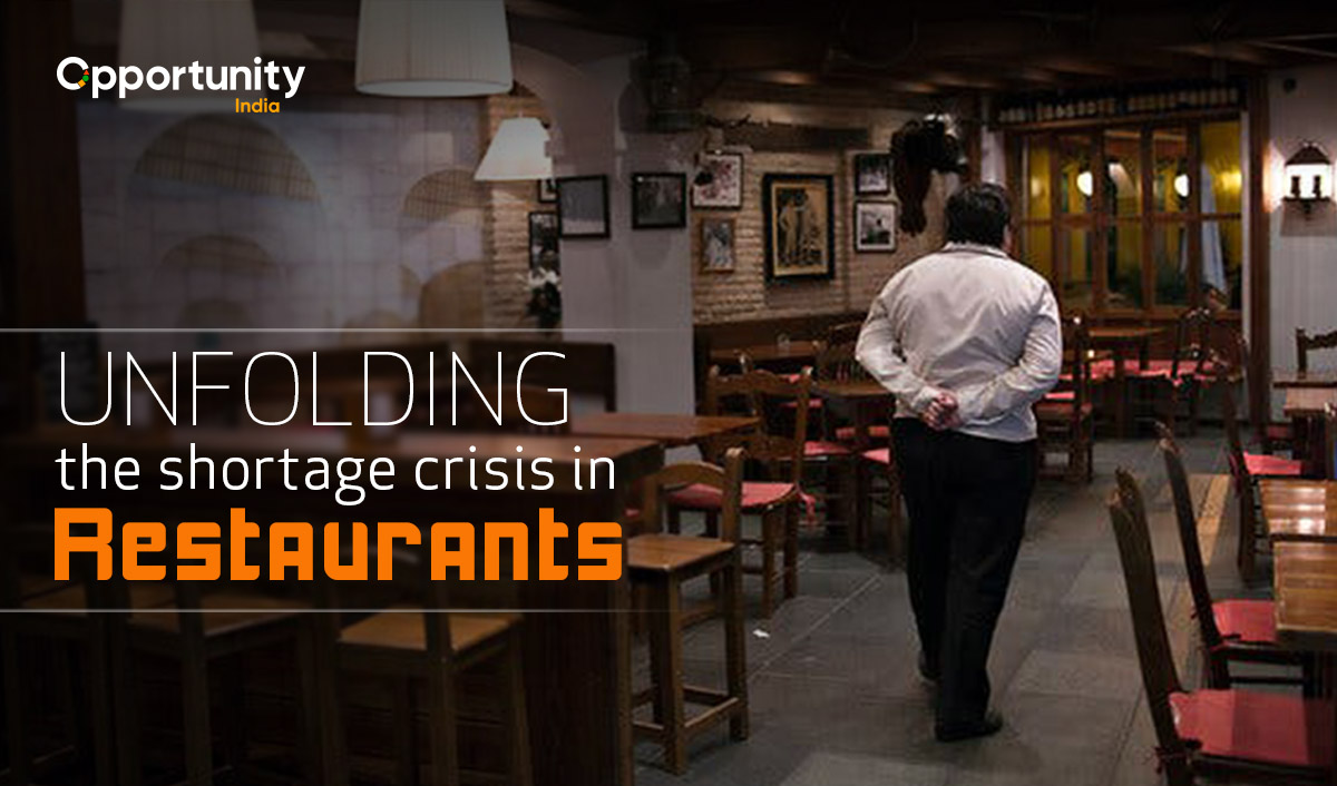 Unfolding the shortage crisis in restaurants