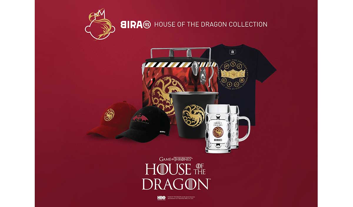 Bira 91 partners with Warner Bros. Consumer Products to launch House of the Dragon inspired merchandise