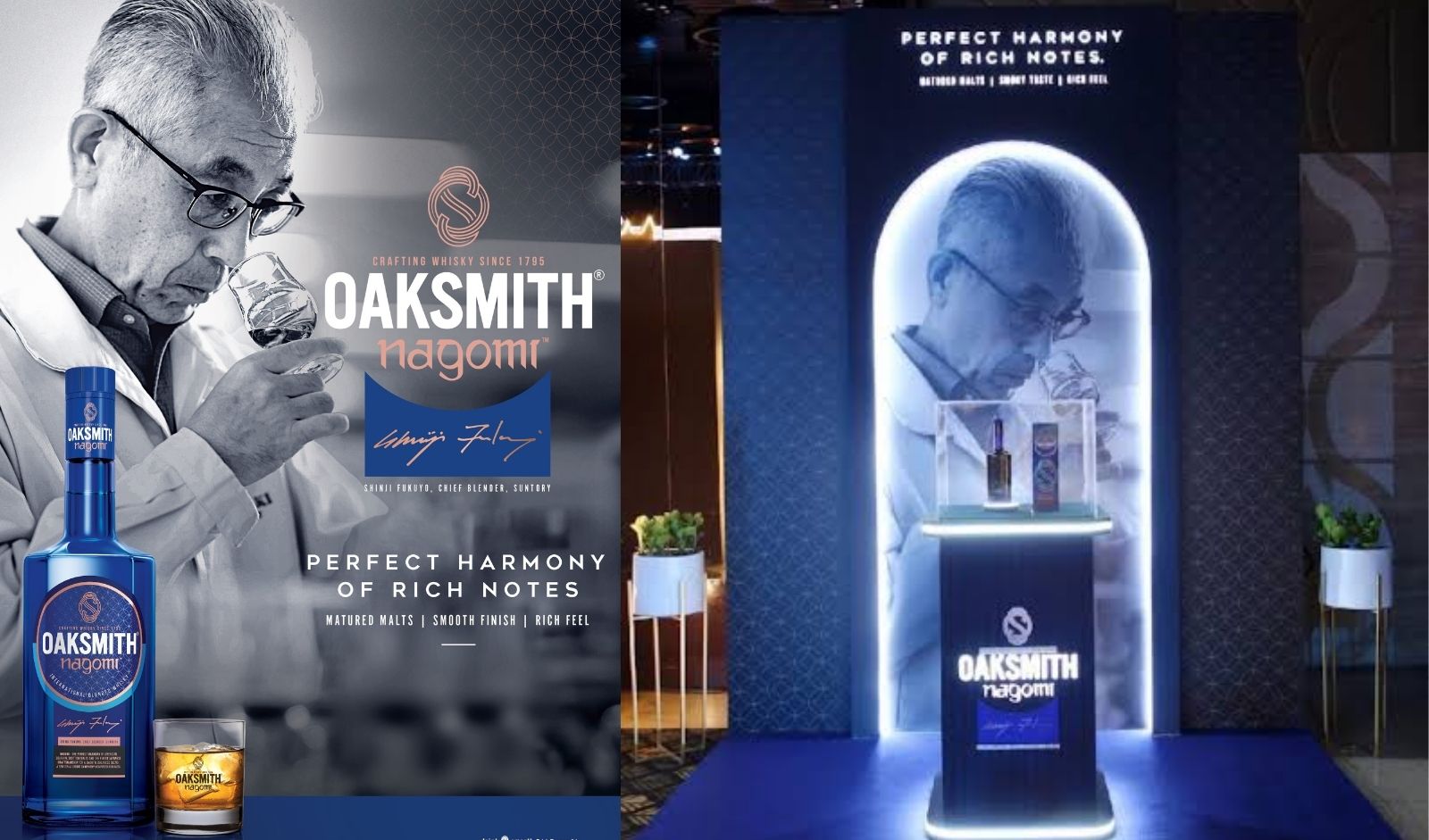 Restaurant India News: Oaksmith Raises the Bar in Indian Whisky with New Premium Expression ‘Nagomi’