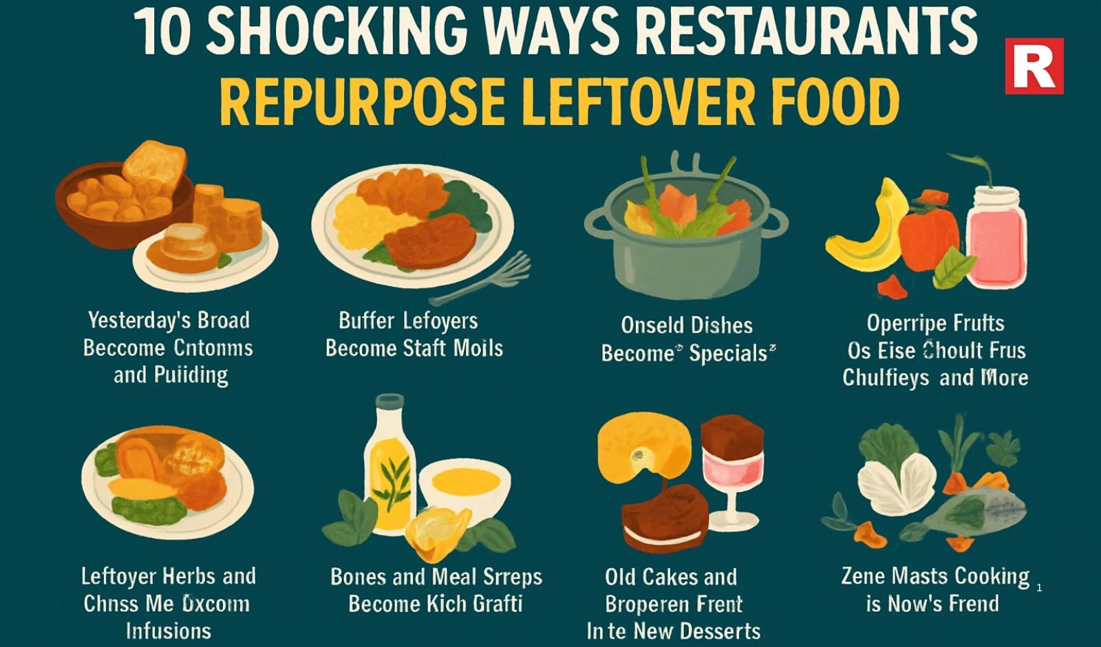 10 Shocking Ways Restaurants Repurpose Leftover Food