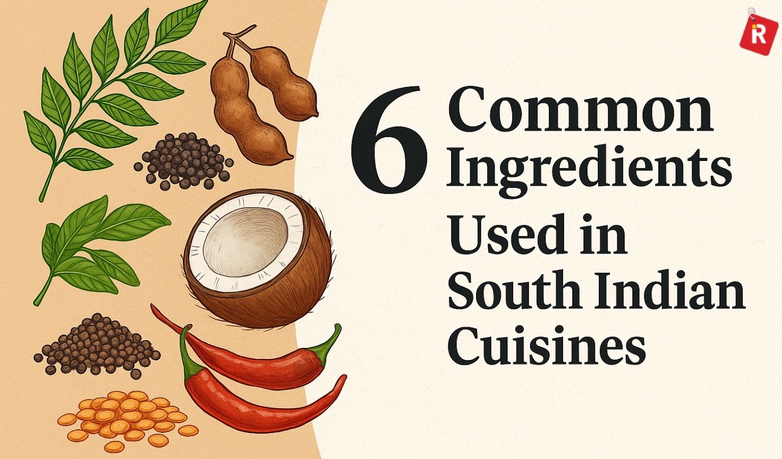 6 Common Ingredients Used in South Indian Cuisines