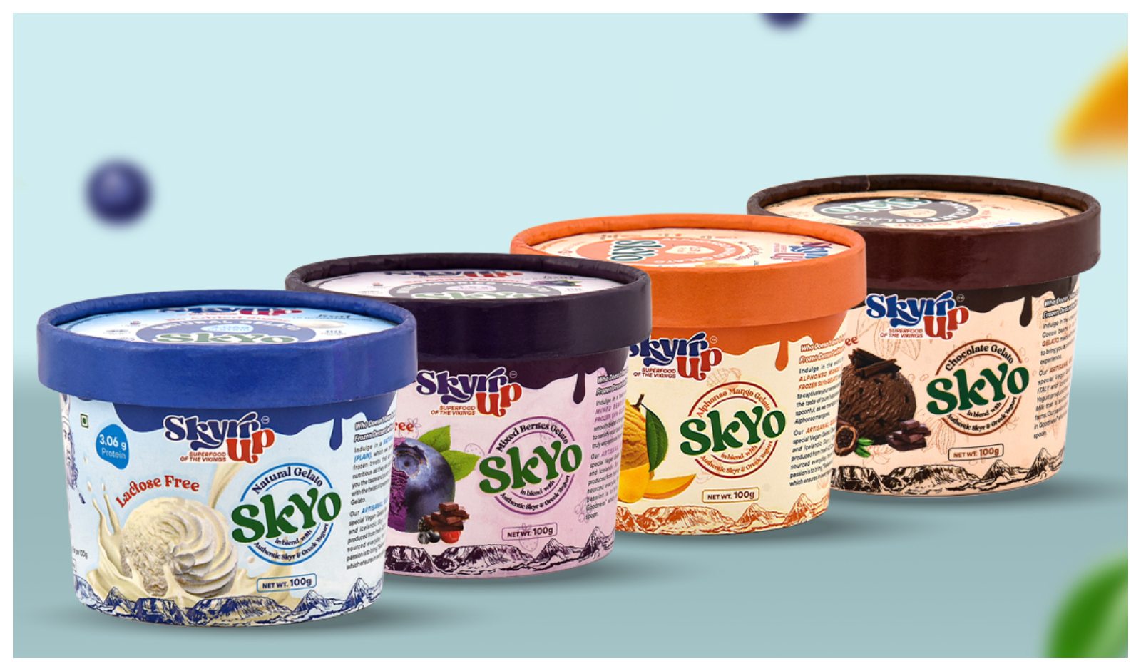 Restaurant India News: SkyrrUp Brings Icelandic Skyr Gelatos to India