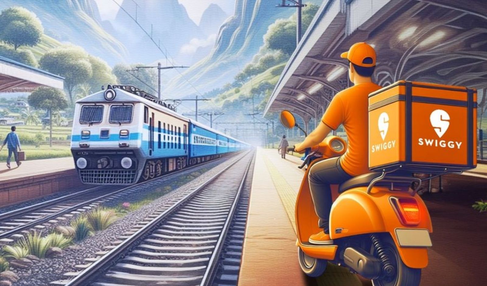 Restaurant India News:  Swiggy Expands Food on Train Service to 115 Stations Across 28 States
