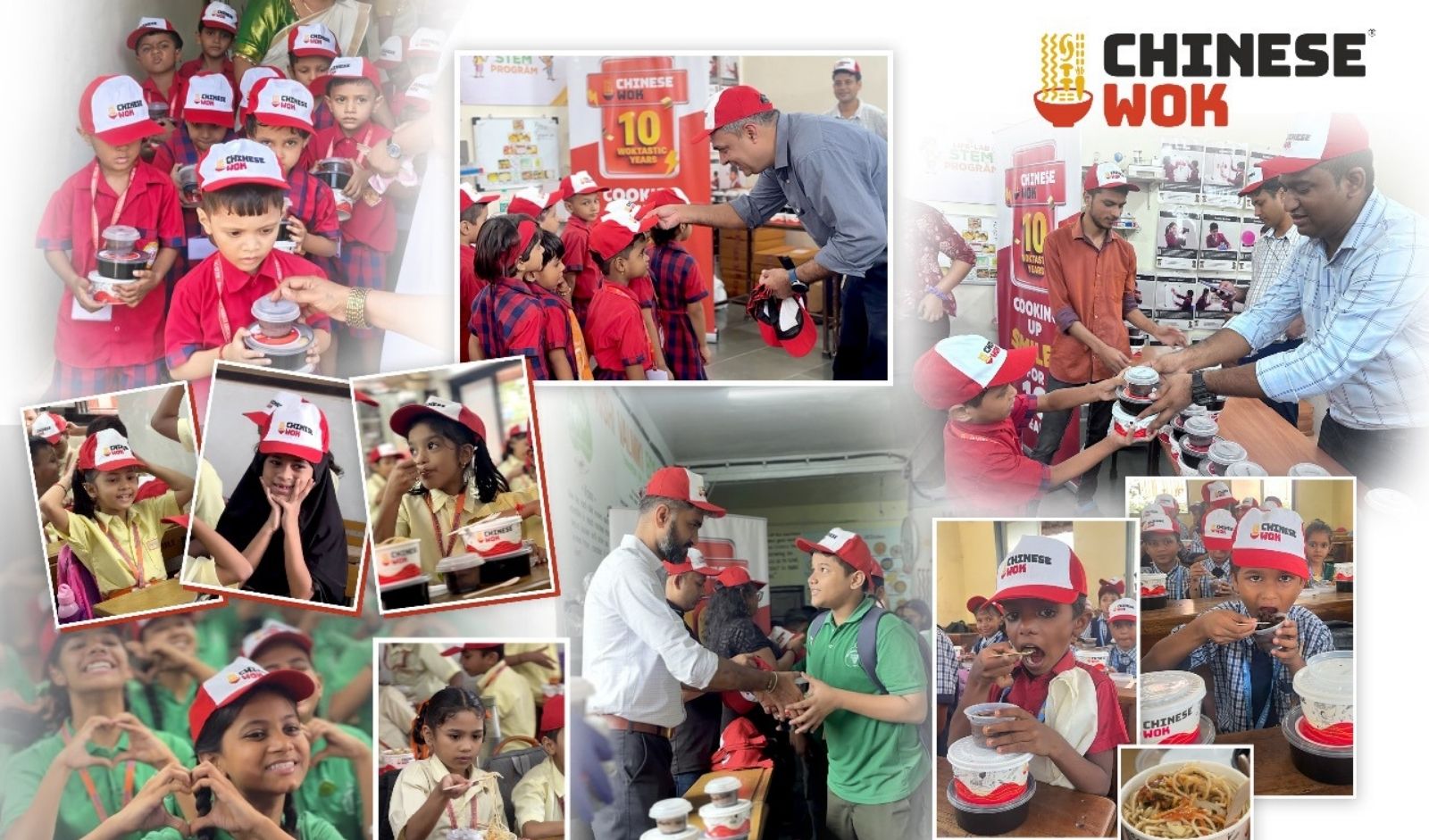Restaurant India News: Chinese Wok Celebrates a Decade with Meals for 10,000 Children Across 10 Cities