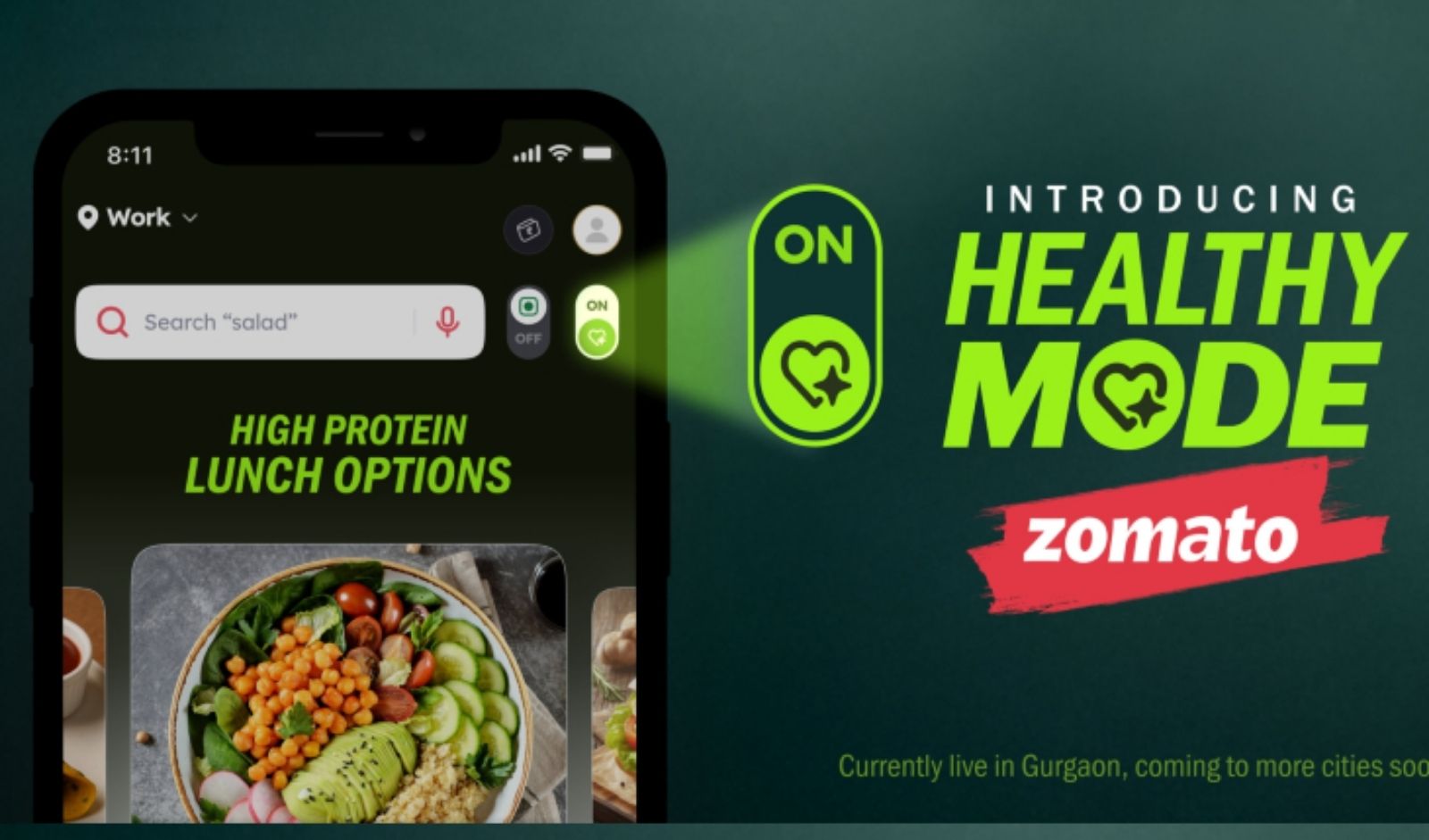 Restaurant India News: Zomato Introduces Healthy Mode with AI-Based Nutrition Scores