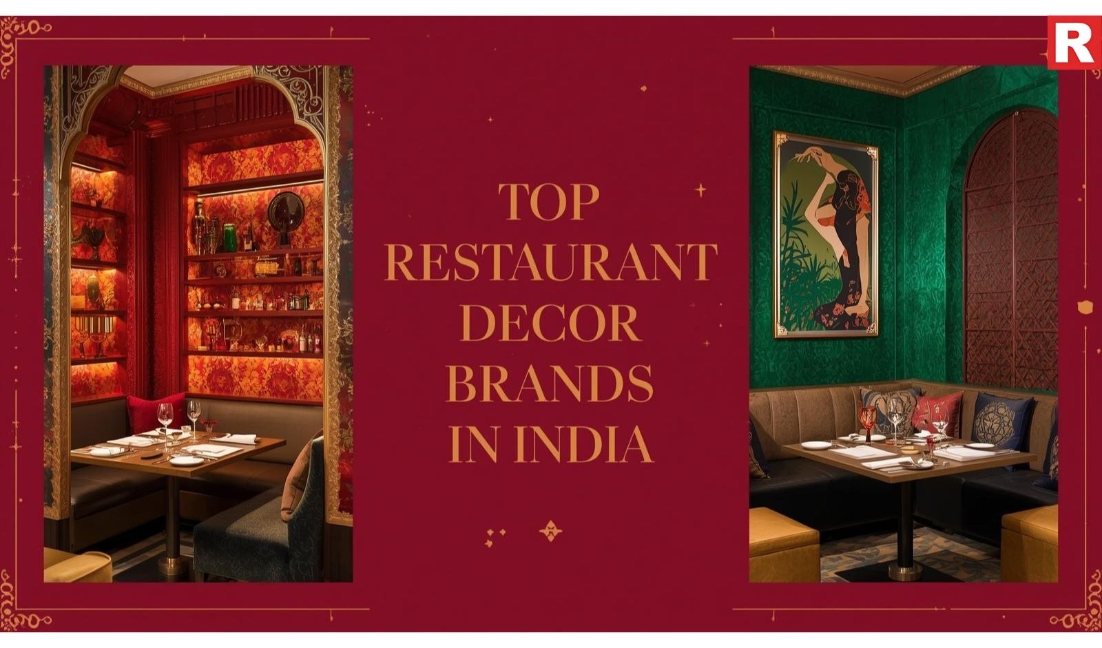 Top Restaurant Décor Brands in India