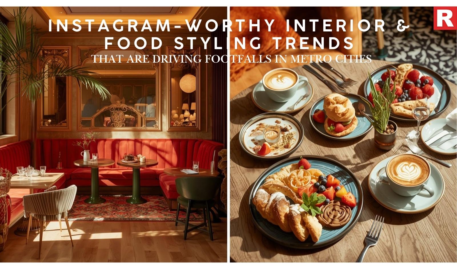 Instagram-Worthy Interior & Food Styling Trends That Are Driving Footfalls in Metro Cities