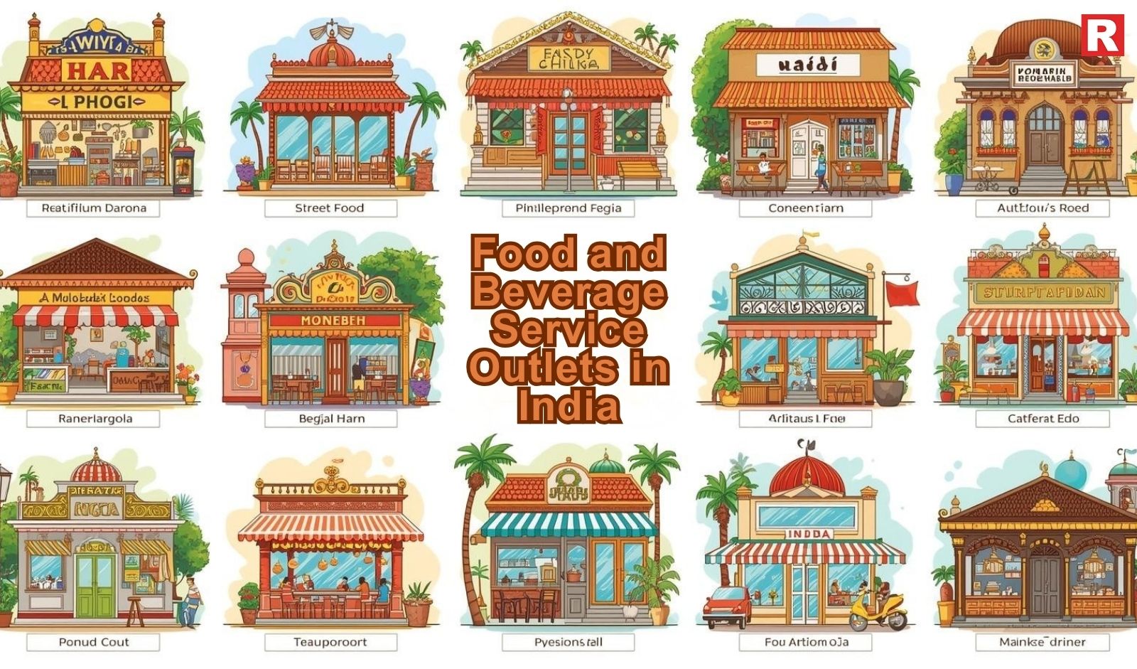16 Types of Food and Beverage Service Outlets in India
