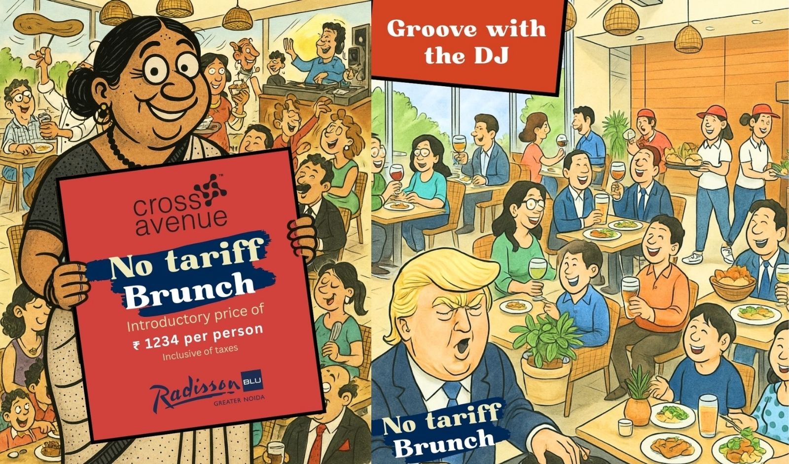 Restaurant India News: Radisson Blu Greater Noida Launches ‘No Tariff Brunch’ to Redefine Sunday Dining