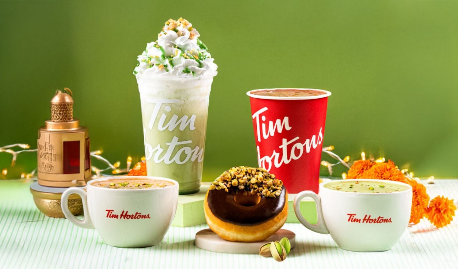 Restaurant India News: Tim Hortons India Rolls Out New Pistachio-Inspired Menu for Festive Season