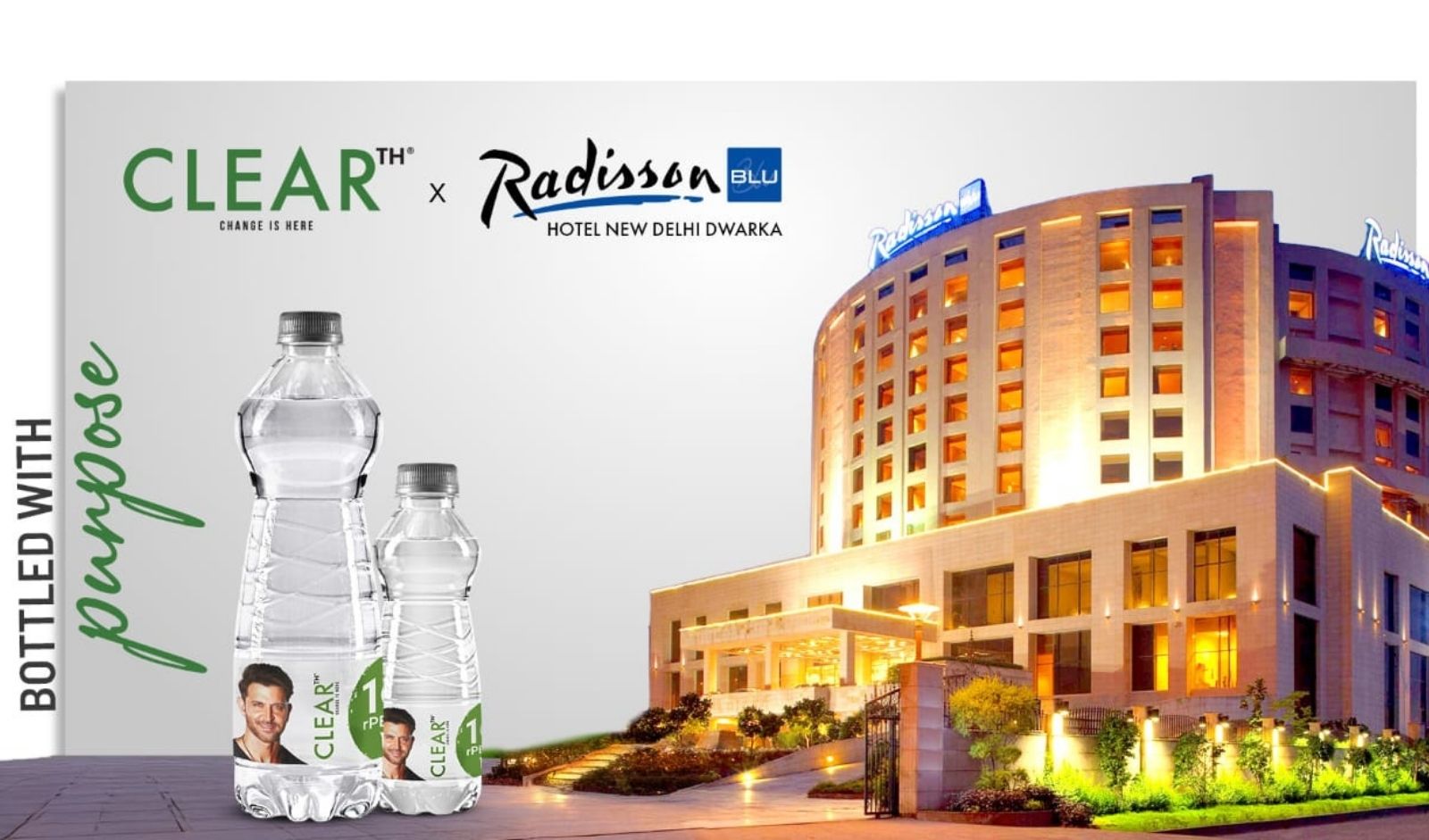 Restaurant India News: CLEAR’s 100 Percent rPET Bottles Enter Hotels Through New Radisson Blu Partnership