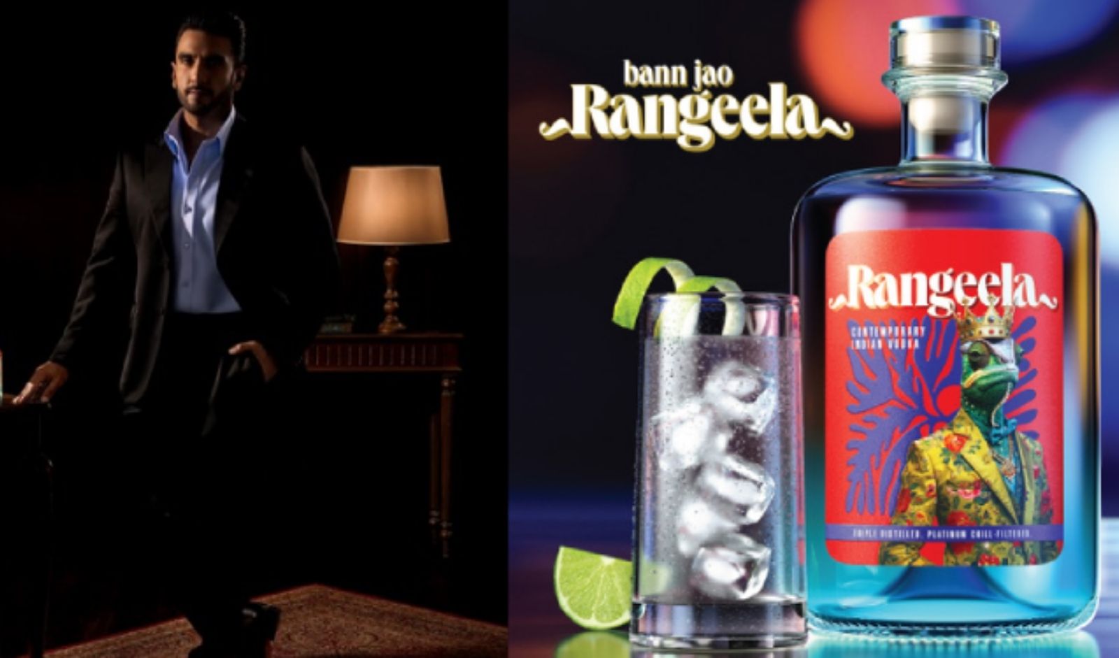 Restaurant India News: Ranveer Singh Introduces Rangeela Vodka with ABD Maestro Pvt. Ltd.