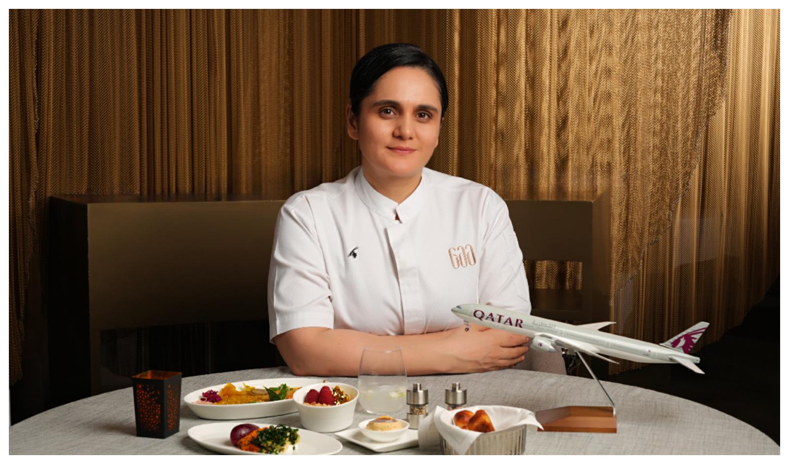 Restaurant India News: Chef Garima Arora Partners with Qatar Airways to Unveil Exclusive Business Class Menu 