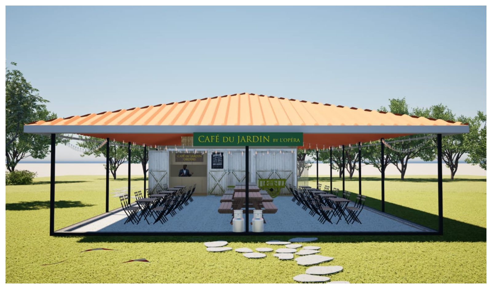 Restaurant India News: L’Opéra and DDA Unveil Café du Jardin at Asita Park, Delhi’s New Riverside Outdoor Café Experience