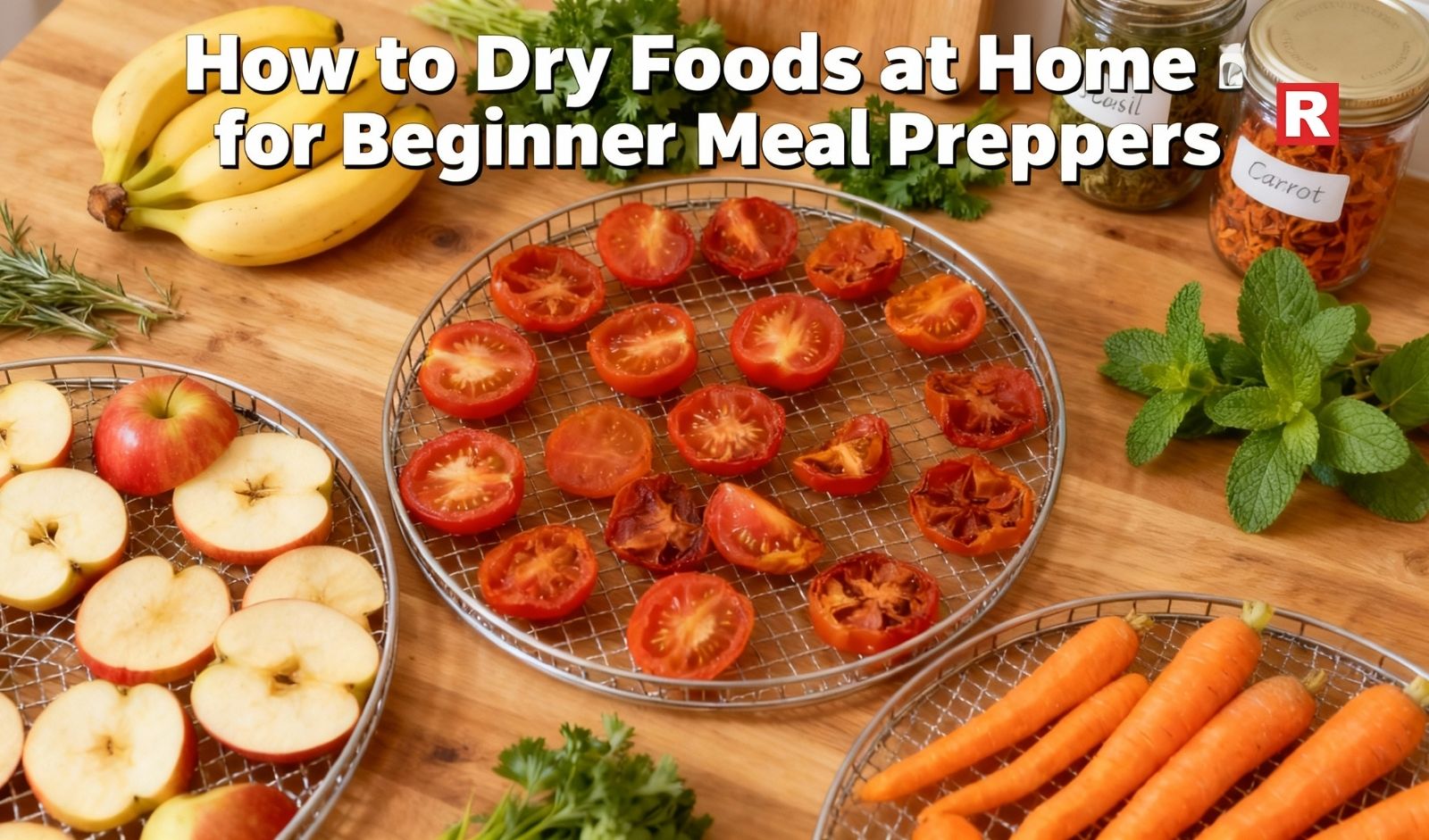 How to Dry Foods at Home for Beginner Meal Preppers