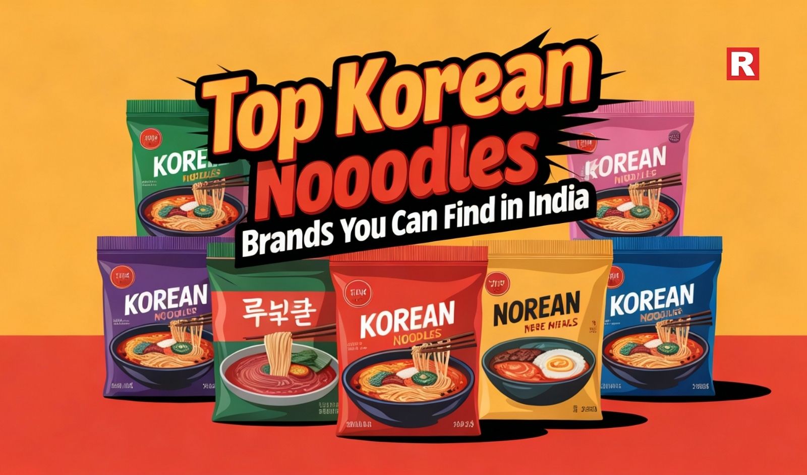 Top Korean Noodles Brands You Can Find in India