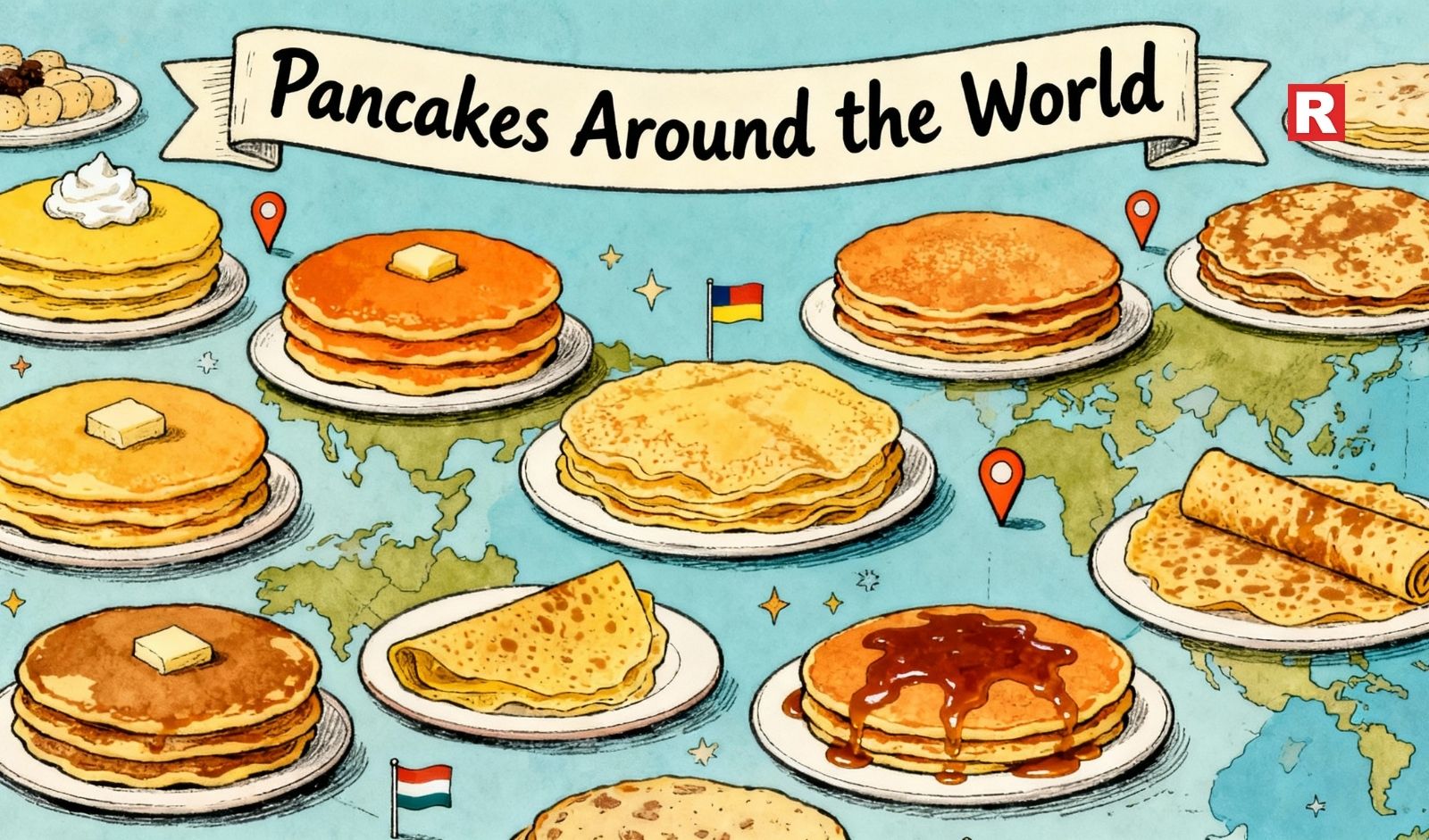 15 Pancake Dishes From Around the World That Every Foodie Should Know
