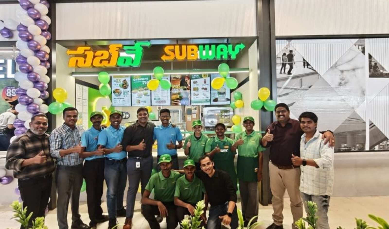 Restaurant India News: Subway Expands Hyderabad Network with New Store at Lakeshore Mall