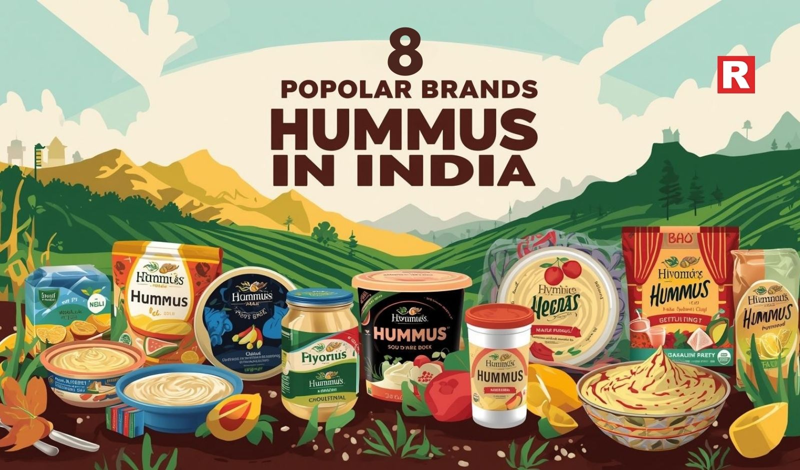 8 Popular Hummus Brands in India