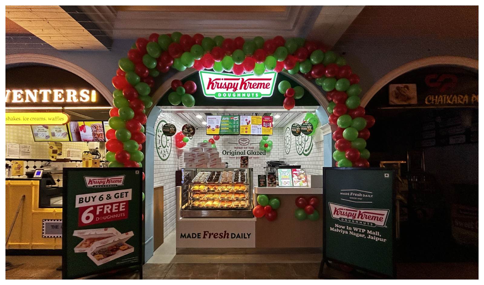 Restaurant India News: Krispy Kreme Launches First Jaipur Outlet, Marking its Entry into Rajasthan