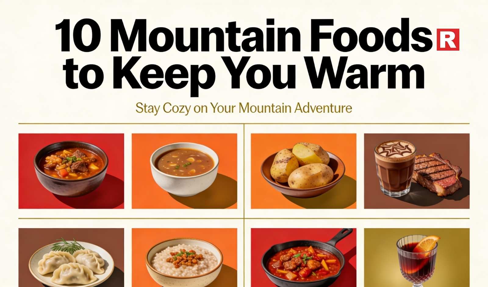 10 Mountain Foods to Keep You Warm While Visiting One