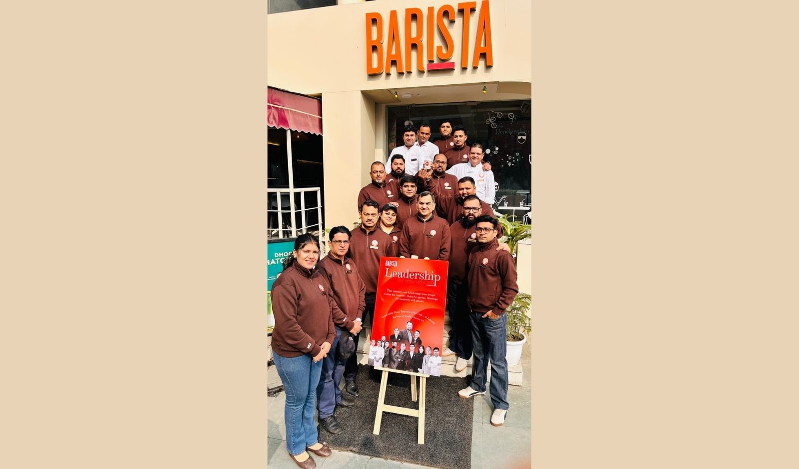 Restaurant India News: Barista Coffee Leadership Engages Frontline Operations at Sector 18 Outlet