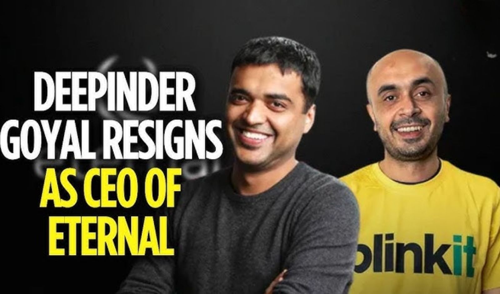Restaurant India News: Deepinder Goyal Steps Down as Eternal CEO, Blinkit’s Albinder Dhindsa Takes Charge