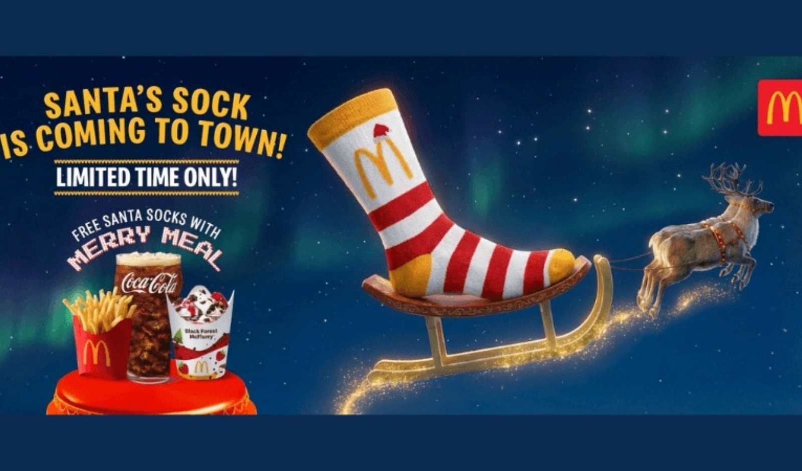 Restaurant India News: McDonald’s India Merry Meal Campaign Moves 1,50,000 Socks in Five Days