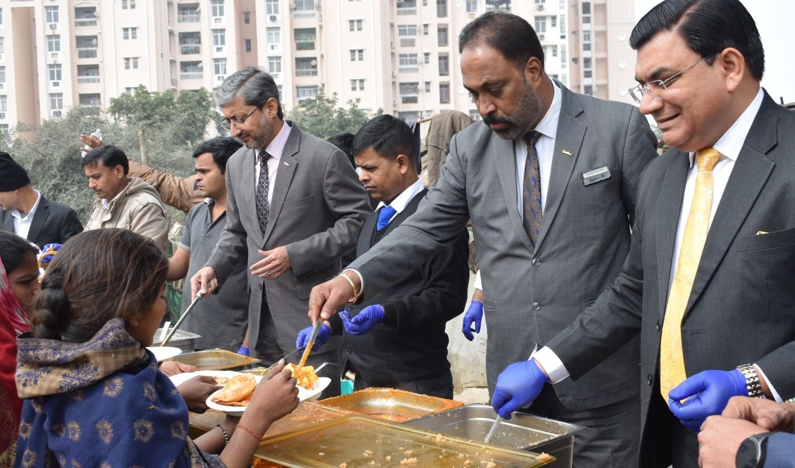 Restaurant India News: Radisson Blu Greater Noida Kicks Off New Year with CSR Food Drive for Local Communities