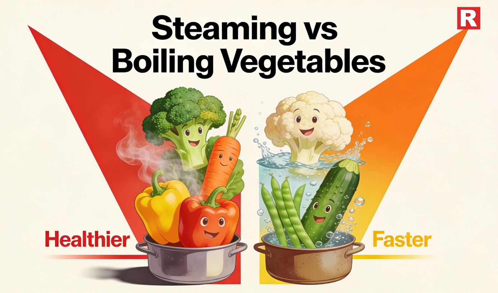Steaming vs Boiling: The Healthiest Way to Cook Vegetables