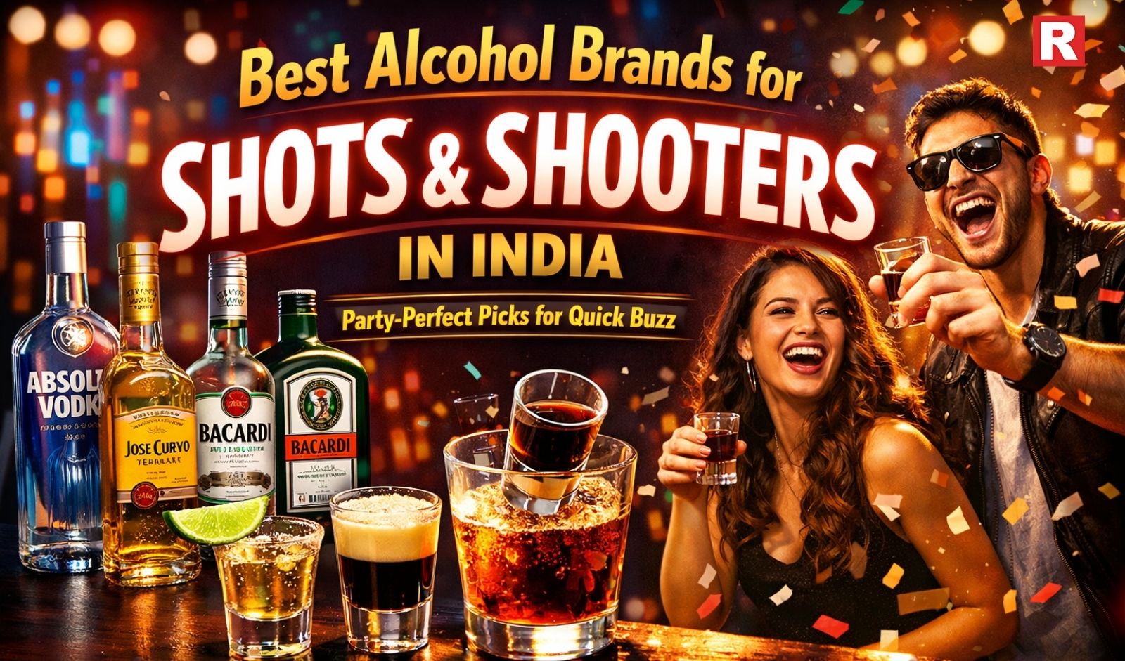 Best Alcohol Brands for Shots & Shooters in India: Party-Perfect Picks for Quick Buzz