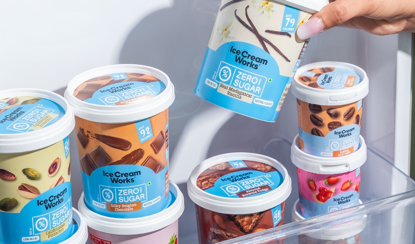 Restaurant India News: Ice Cream Works Launches Zero Sugar Added Range for Health-Conscious Consumers