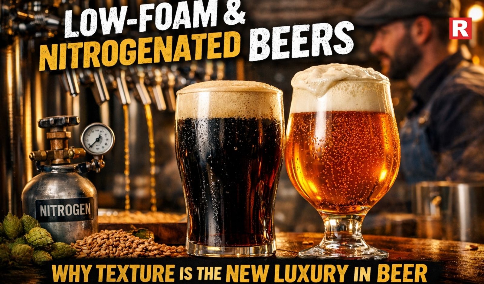 Low-Foam & Nitrogenated Beers: Why Texture Is the New Luxury in Beer