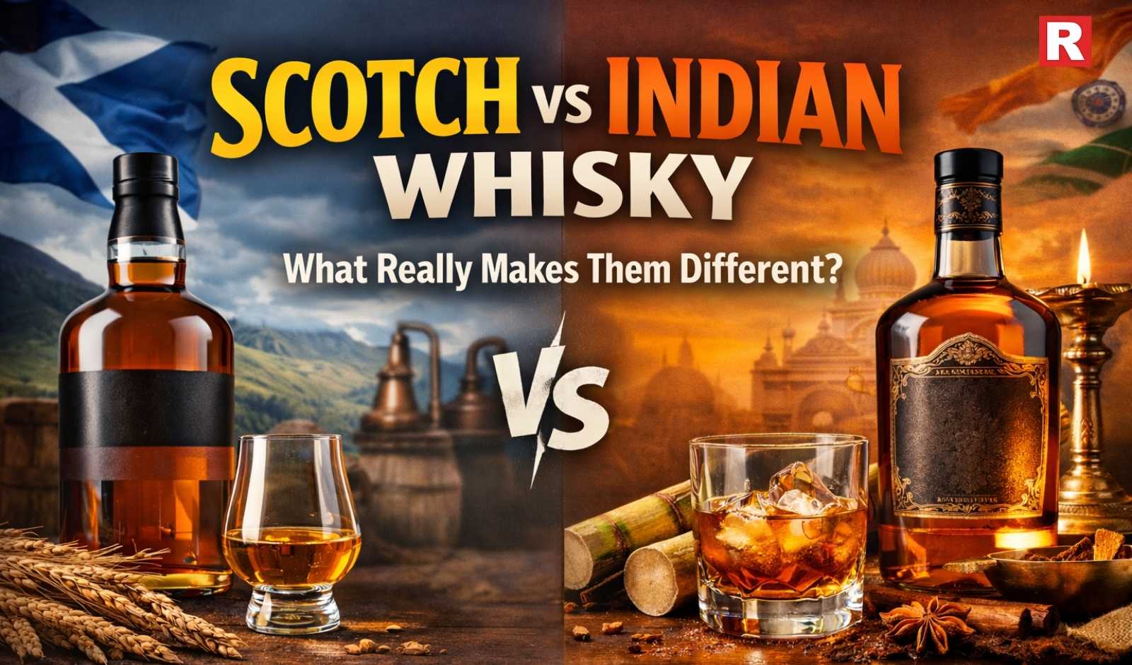 Scotch vs Indian Whisky: What Really Makes Them Different?