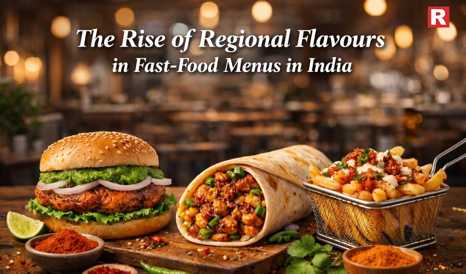 The Rise of Regional Flavours in Fast-Food Menus in India