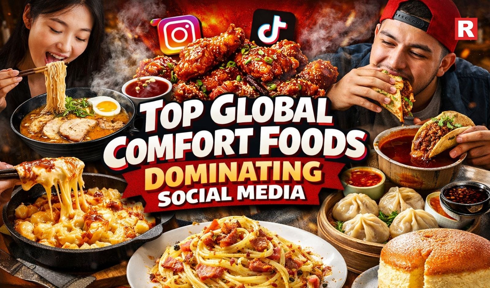 Top Global Comfort Foods Dominating Social Media