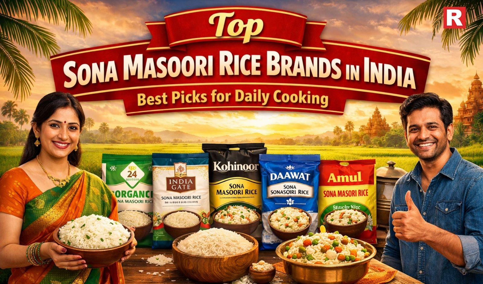 Top Sona Masoori Rice Brands in India: Best Picks for Daily Cooking