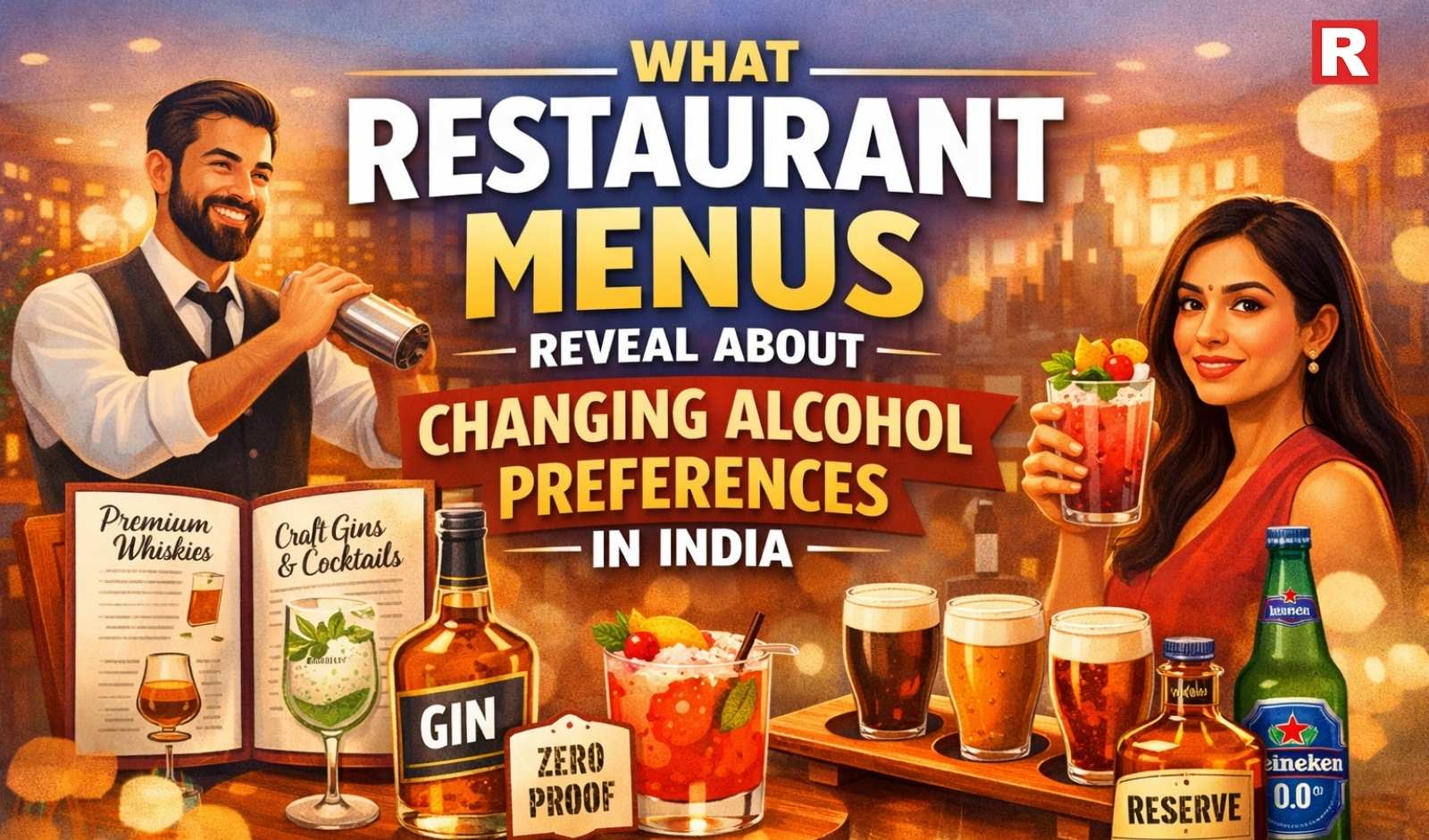 What Restaurant Menus Reveal About Changing Alcohol Preferences in India