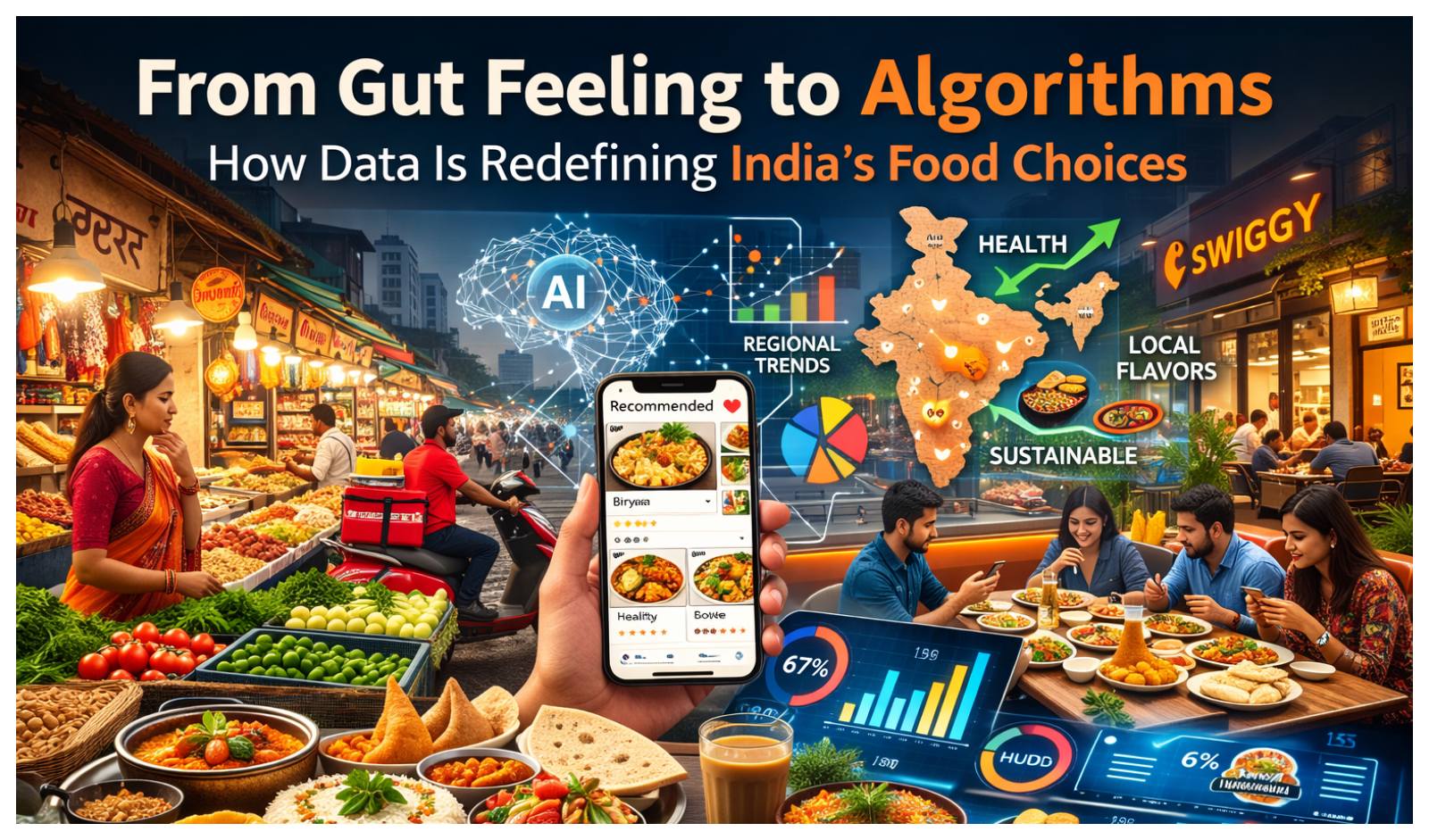  From Gut Feeling to Algorithms: How Data is Redefining India’s Food Choices