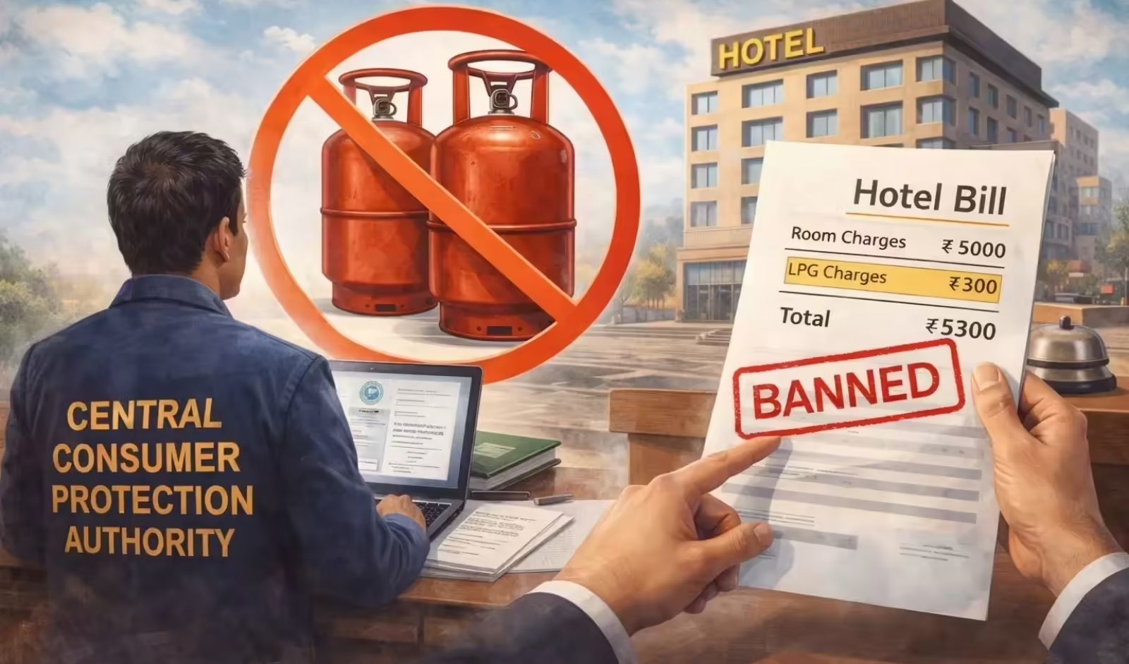 Restaurant India News: CCPA Warns Restaurants Against Adding LPG Charges to Customer Bills