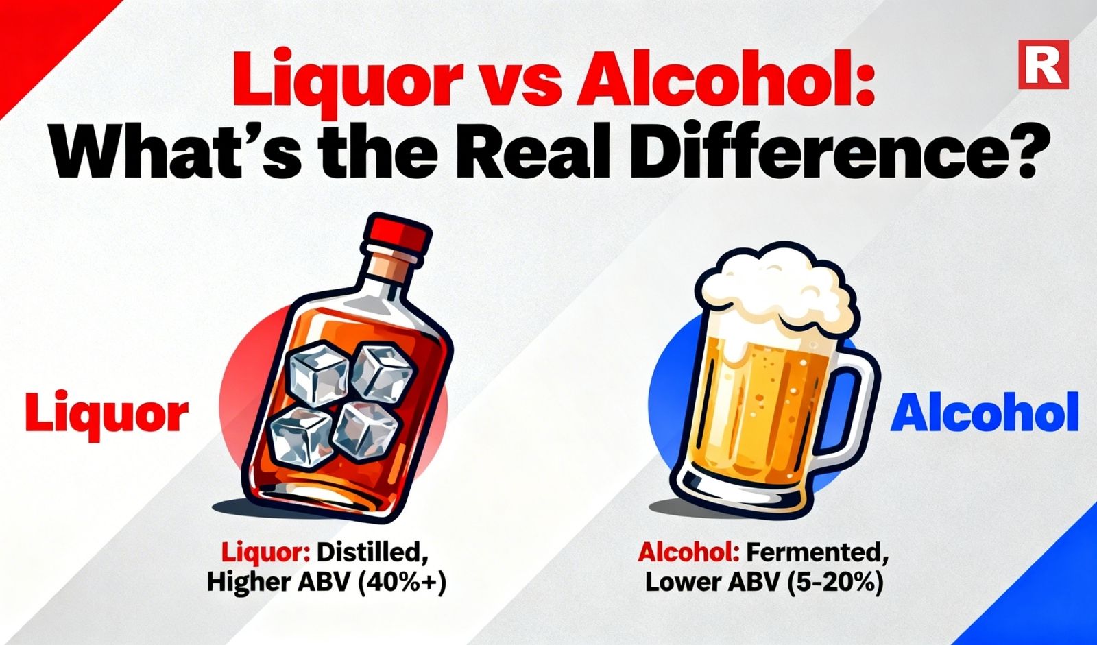 Liquor vs Alcohol: What’s the Real Difference?