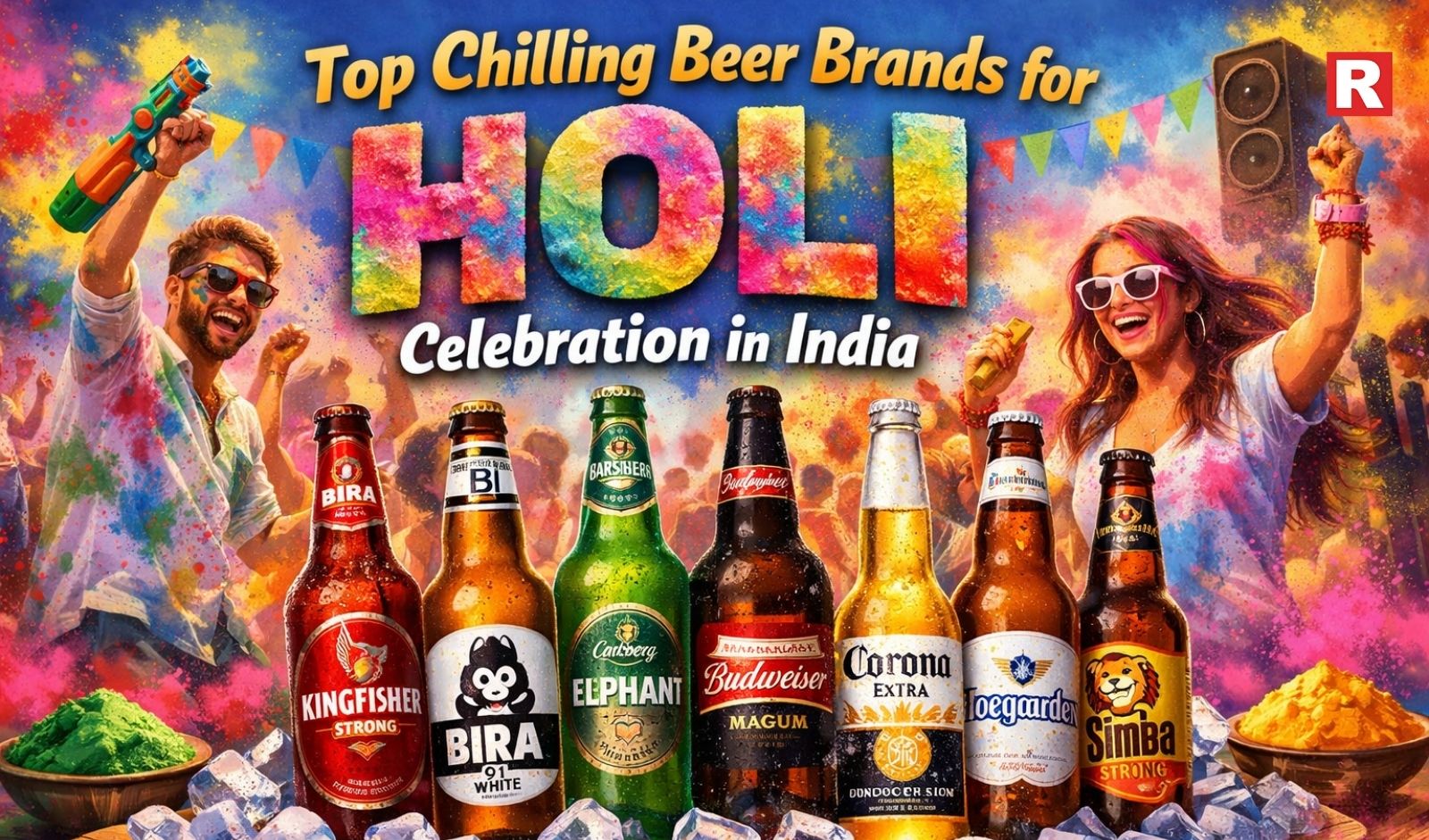 Top Chilling Beer Brands for Holi Celebration in India