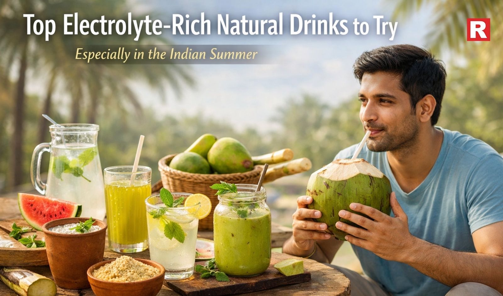 Top Electrolyte-Rich Natural Drinks to Try (Especially in the Indian Summer)