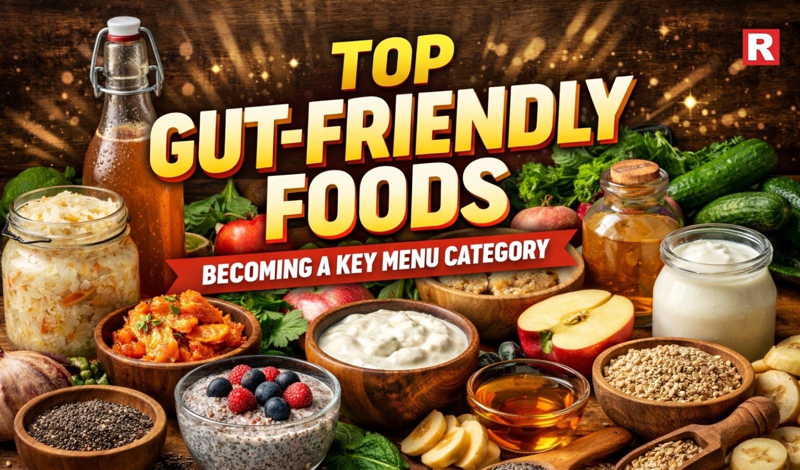 Top Gut-Friendly Foods Becoming a Key Menu Category