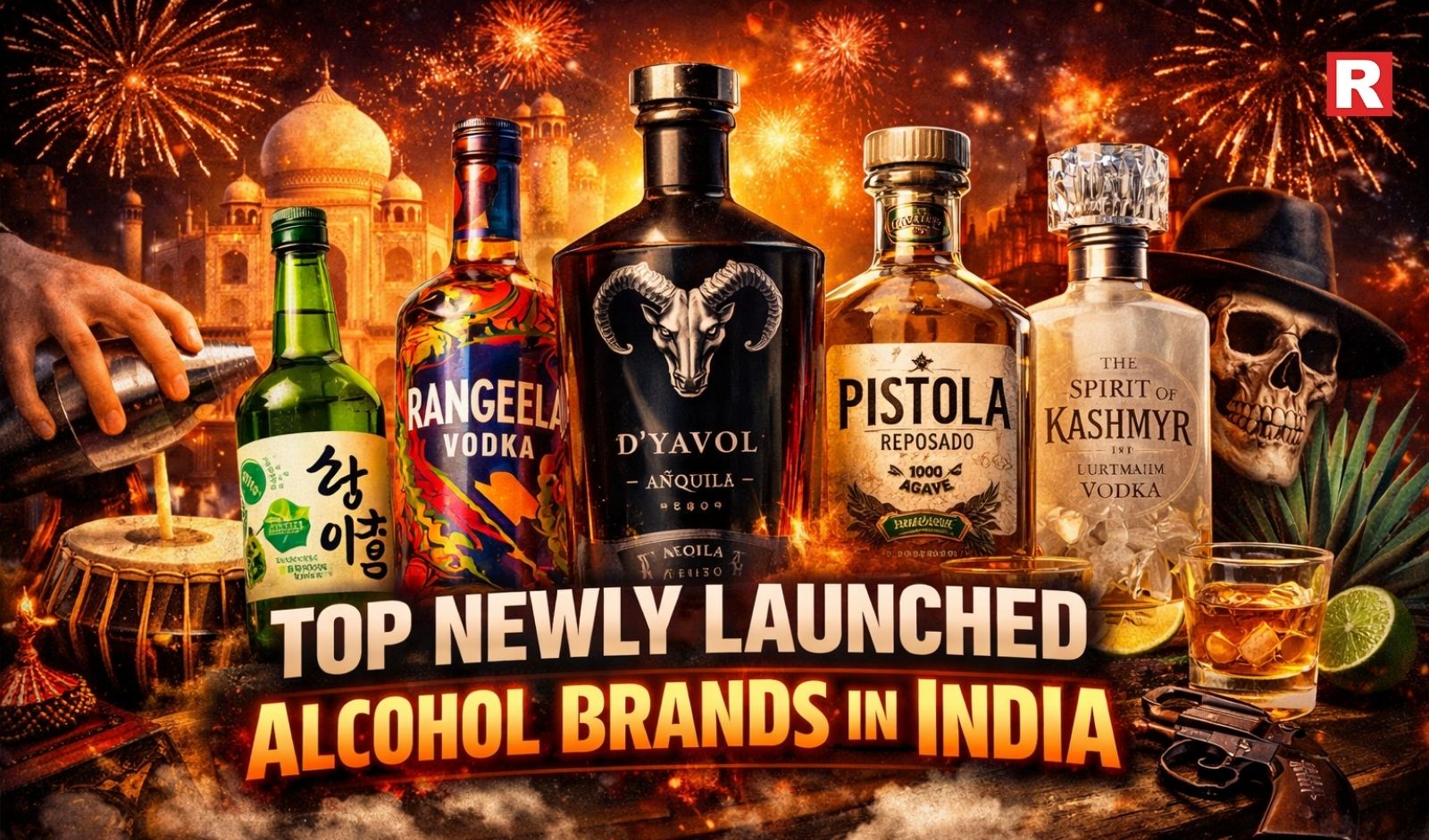 Top Newly Launched Alcohol Brands in India Transforming the Premium Spirits Market