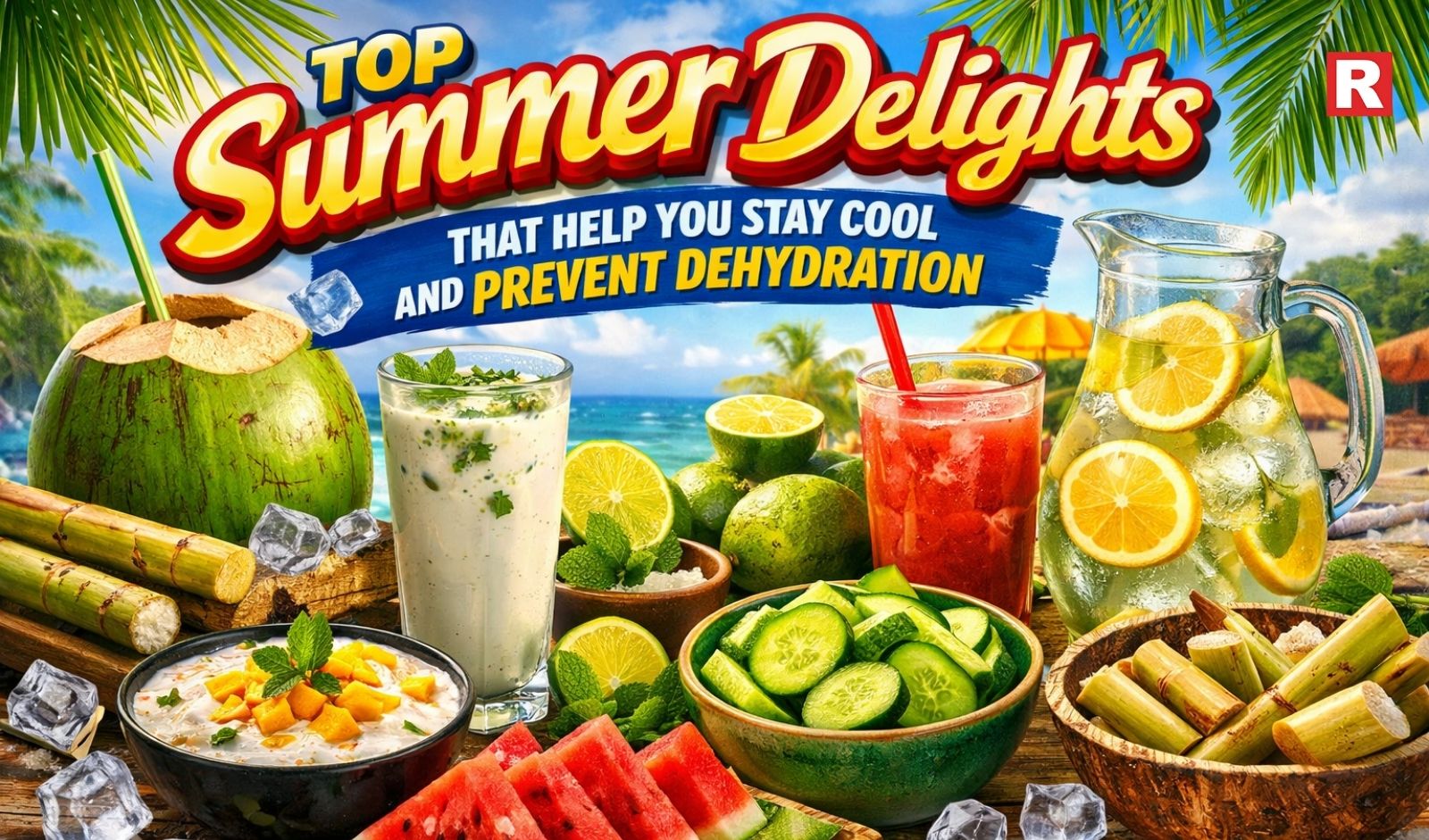 Top Summer Delights That Help You Stay Cool and Prevent Dehydration
