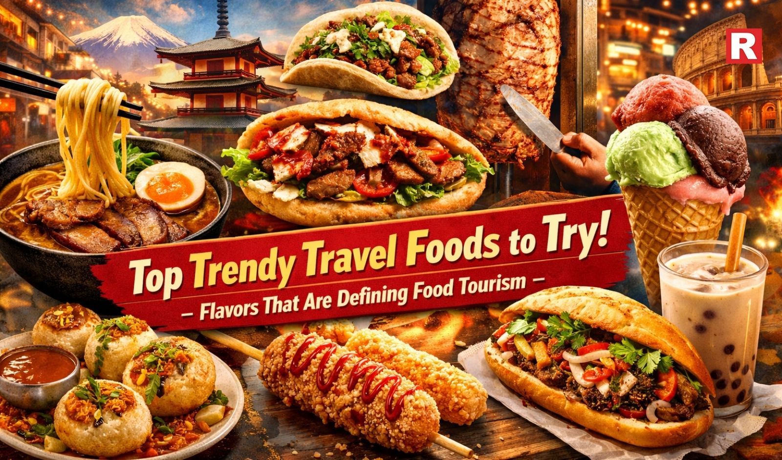 Top Trendy Travel Foods to Try: Flavors That Are Defining Food Tourism