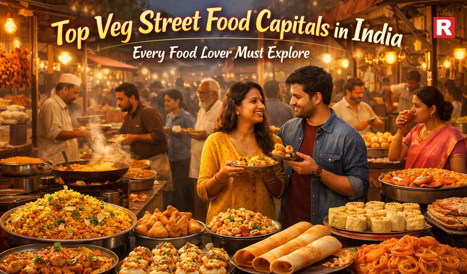 Top Veg Street Food Capitals in India Every Food Lover Must Explore