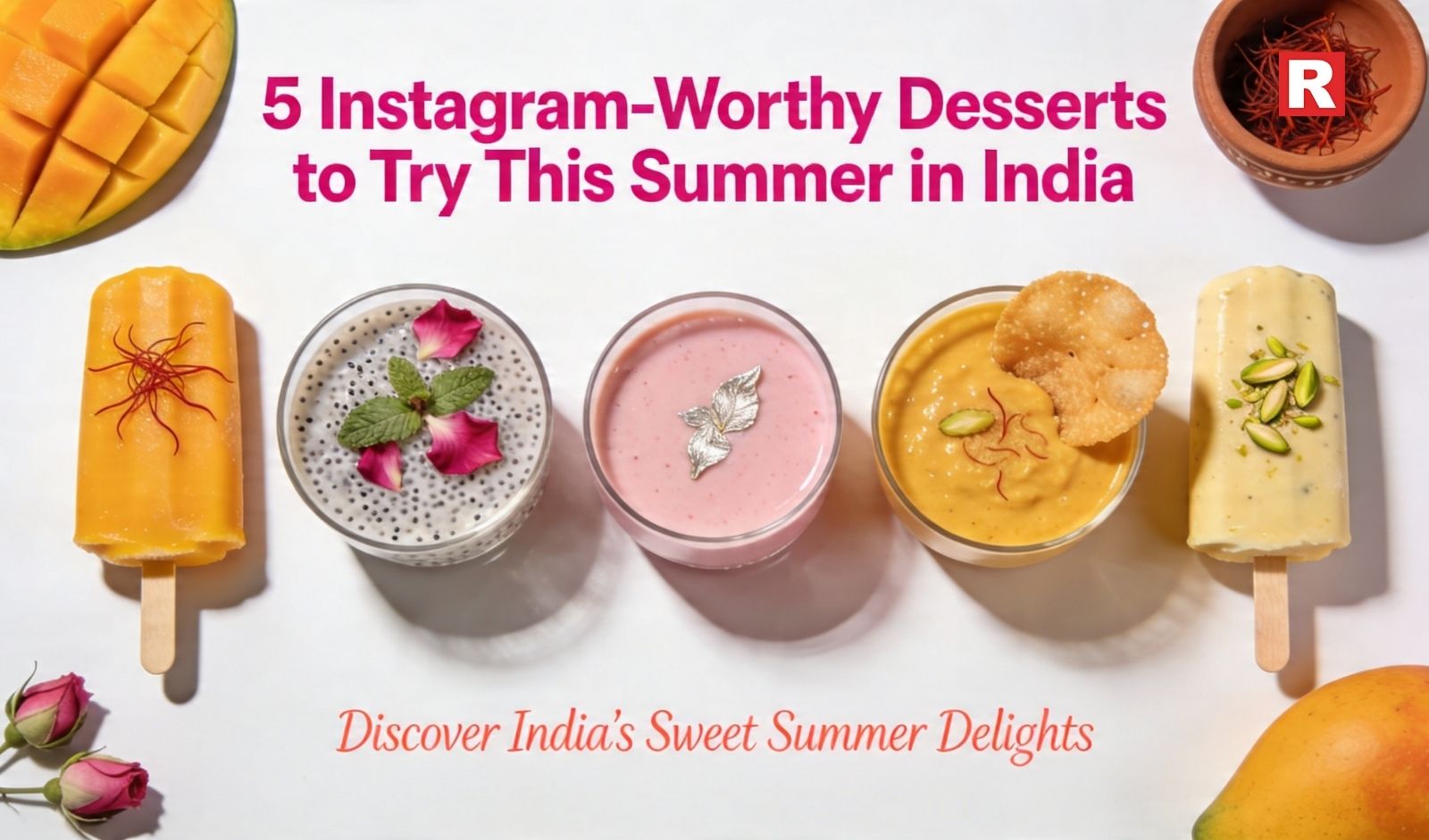 5 Instagram-Worthy Desserts to Try This Summer in India