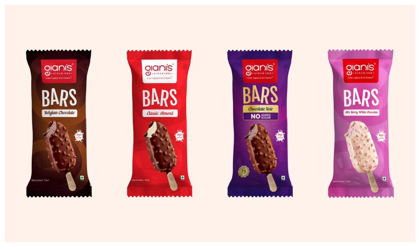 Restaurant India News: Giani’s Launches Premium Ice Cream Bars for the New-Age Dessert Lover